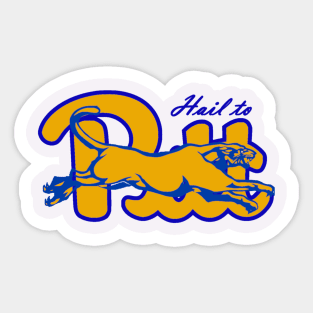 Hail to Pitt Sticker